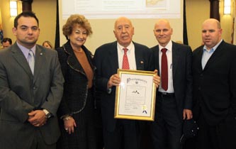 Freeholder Director Barbara McMorrow honors NY Waterway captions